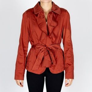 Small rust color dressy jacket